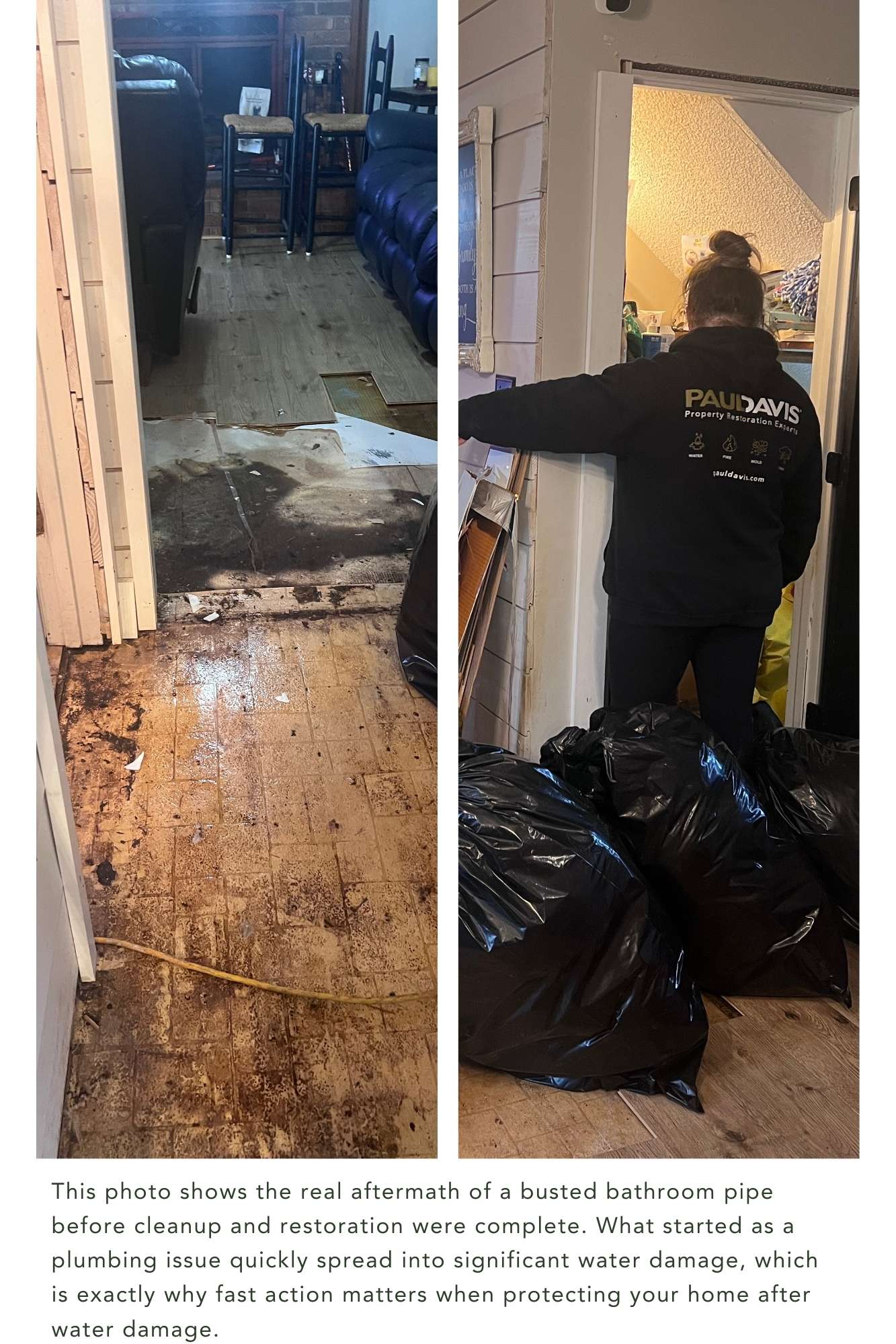 How to Protect Your Home After Water Damage | Paul Davis NC
